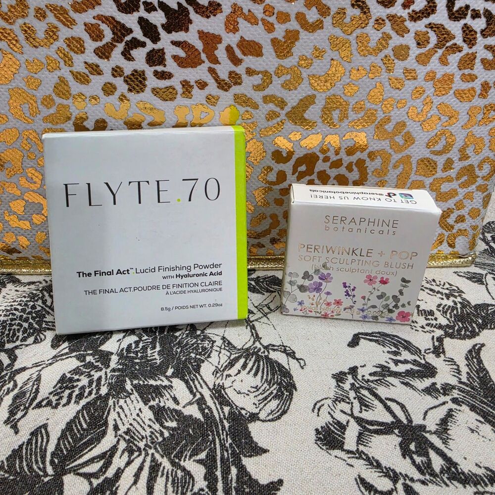 Flyte.70 Finishing Powder + Seraphine Botanicals Blush Bundle RETAILS for $69